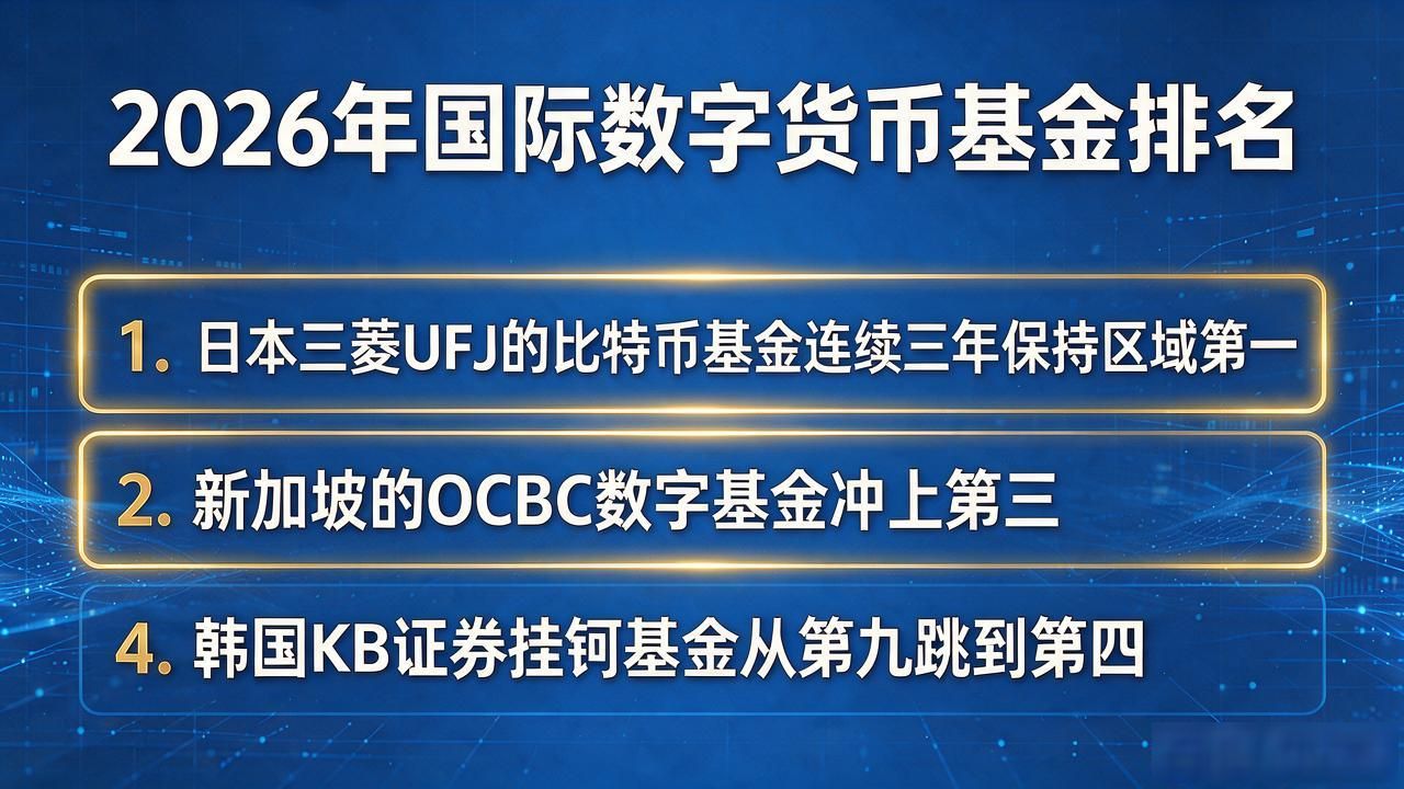 2026国际数字货币基金排名出炉，头部基金到底是谁