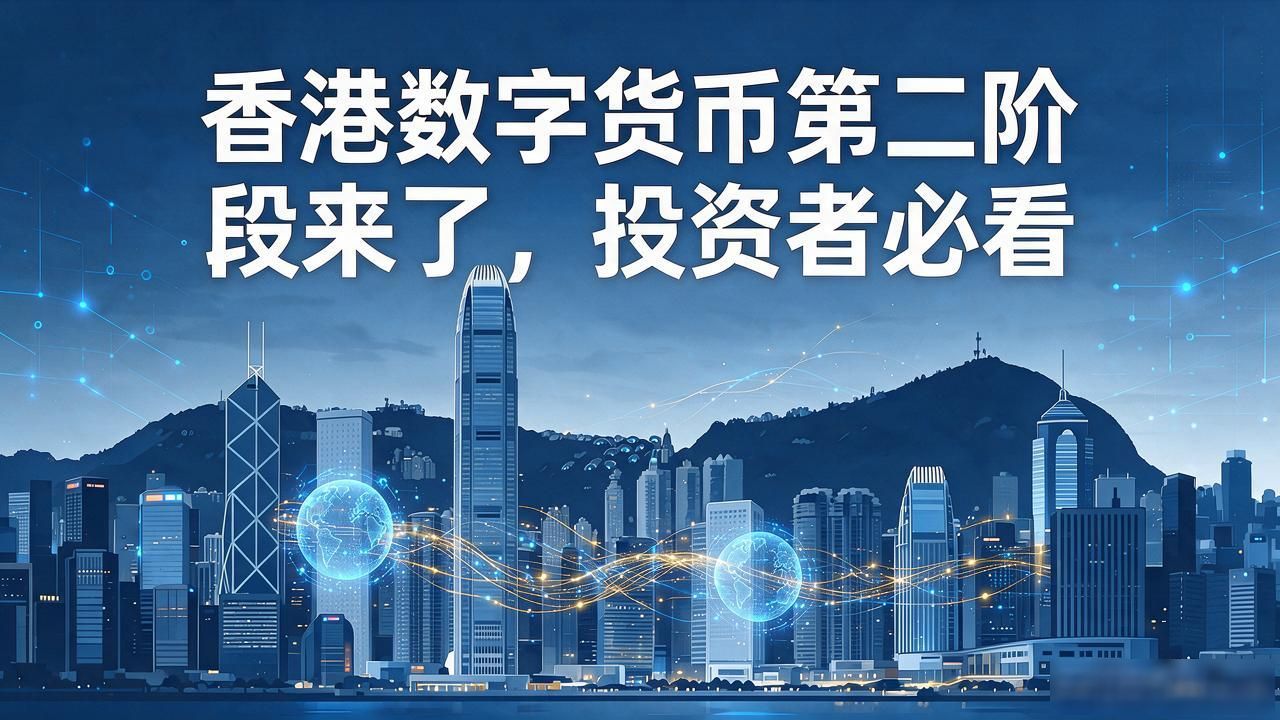 香港数字货币第二阶段来了，投资者必看