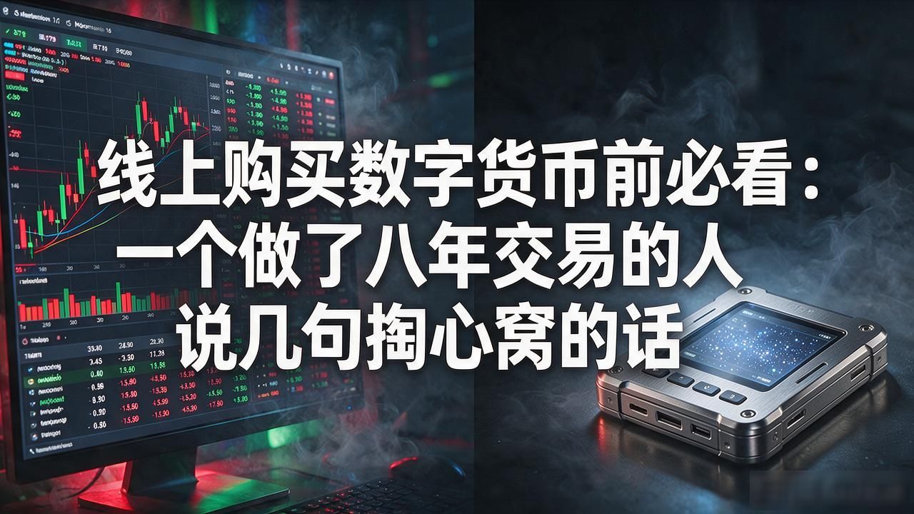 线上购买数字货币前必看：一个做了八年交易的人说几句掏心窝的话