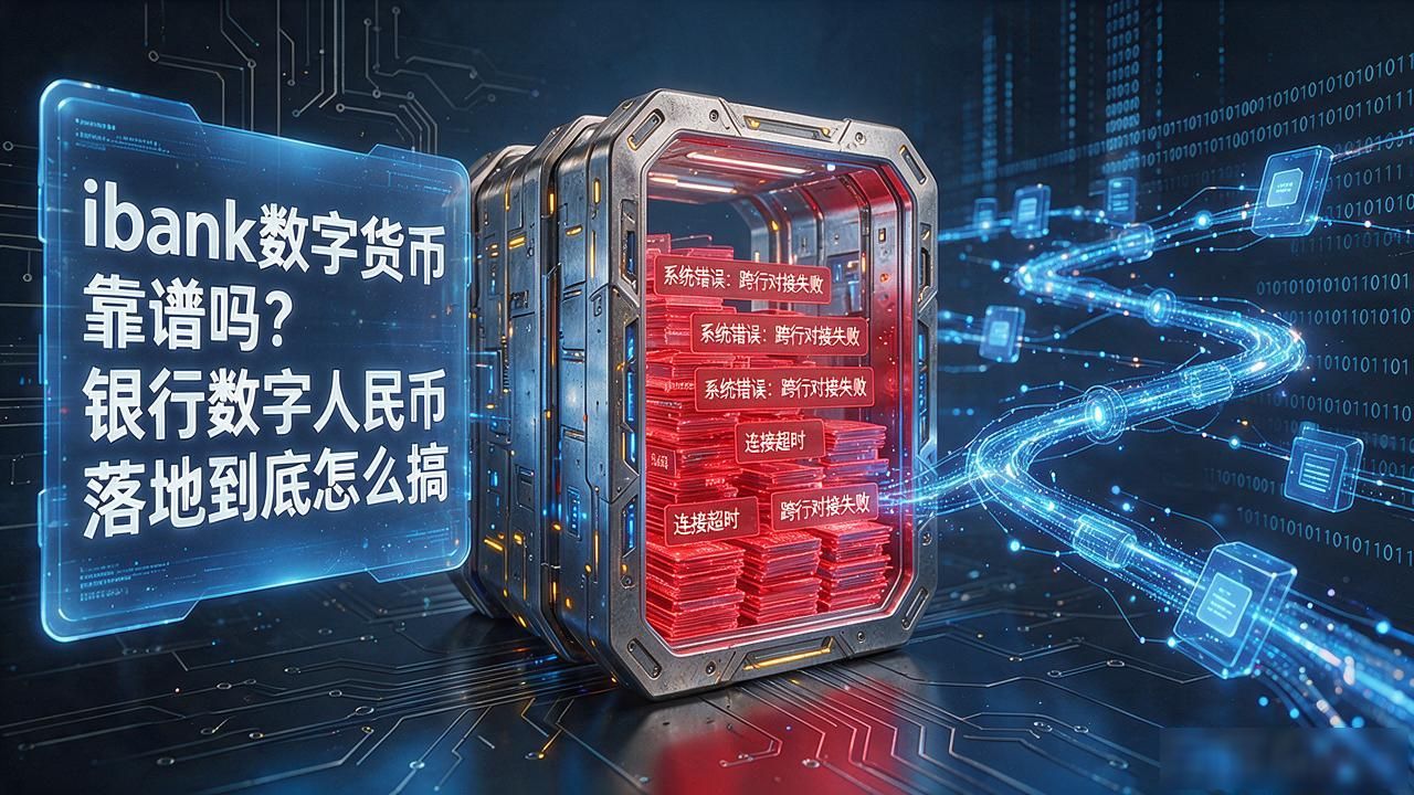 ibank数字货币靠谱吗？银行数字人民币落地到底怎么搞