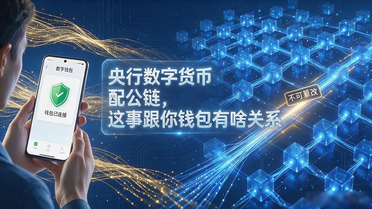 央行数字货币配公链，这事跟你钱包有啥关系