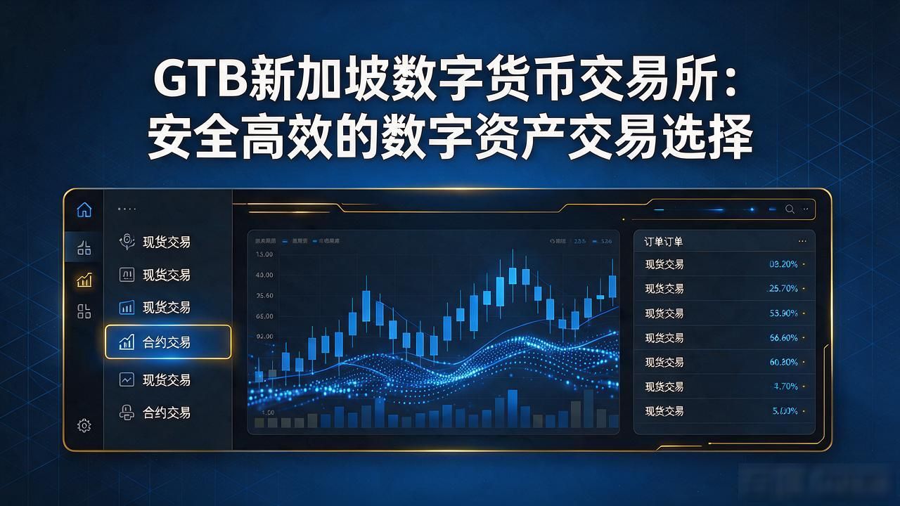 GTB新加坡数字货币交易所：安全高效的数字资产交易选择