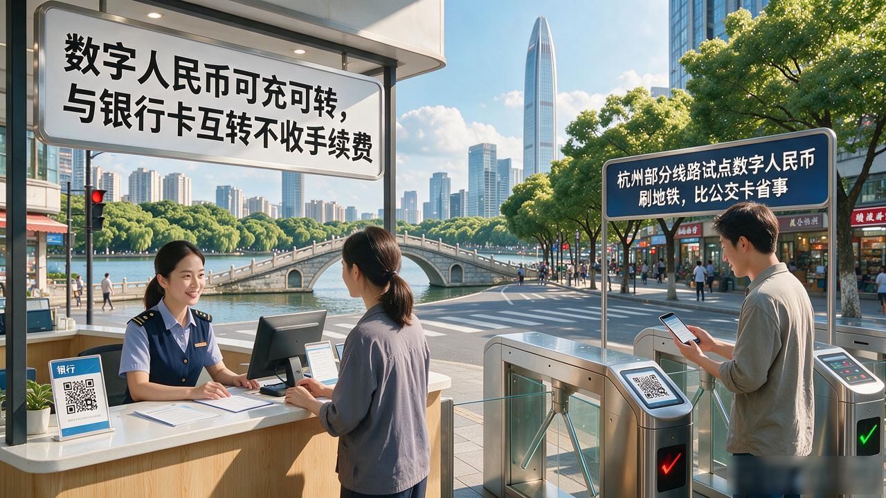 浙江能用数字货币吗？我带着数字钱包跑了五个地方，结果有点意外