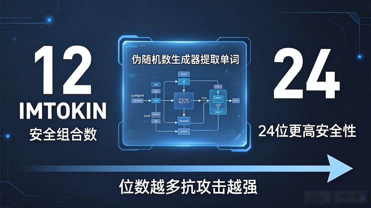 imToken助记词标准是12还是24位？详细格式解析