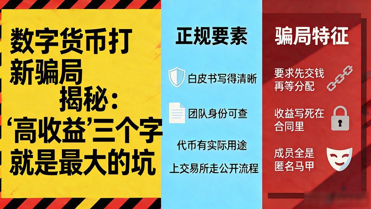 数字货币打新骗局揭秘："高收益"三个字就是最大的坑