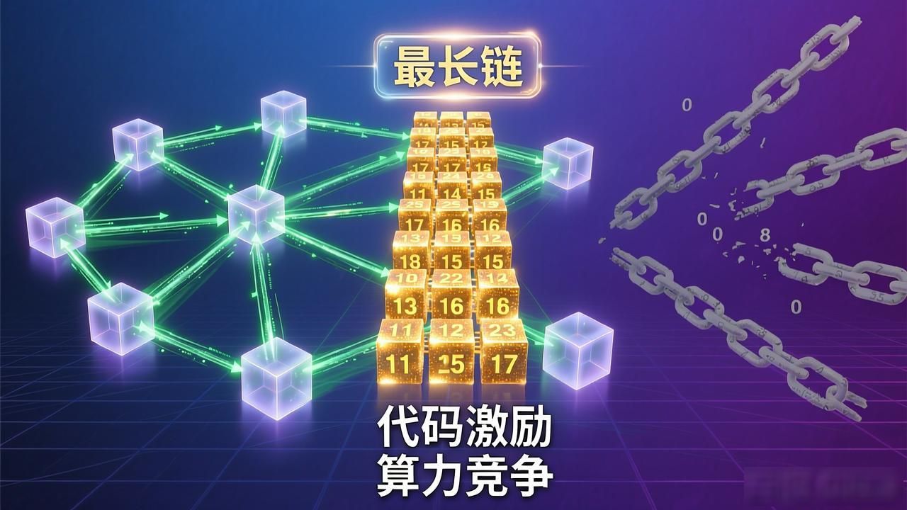 为什么区块链选“最长”那条？资深矿工讲透共识真相