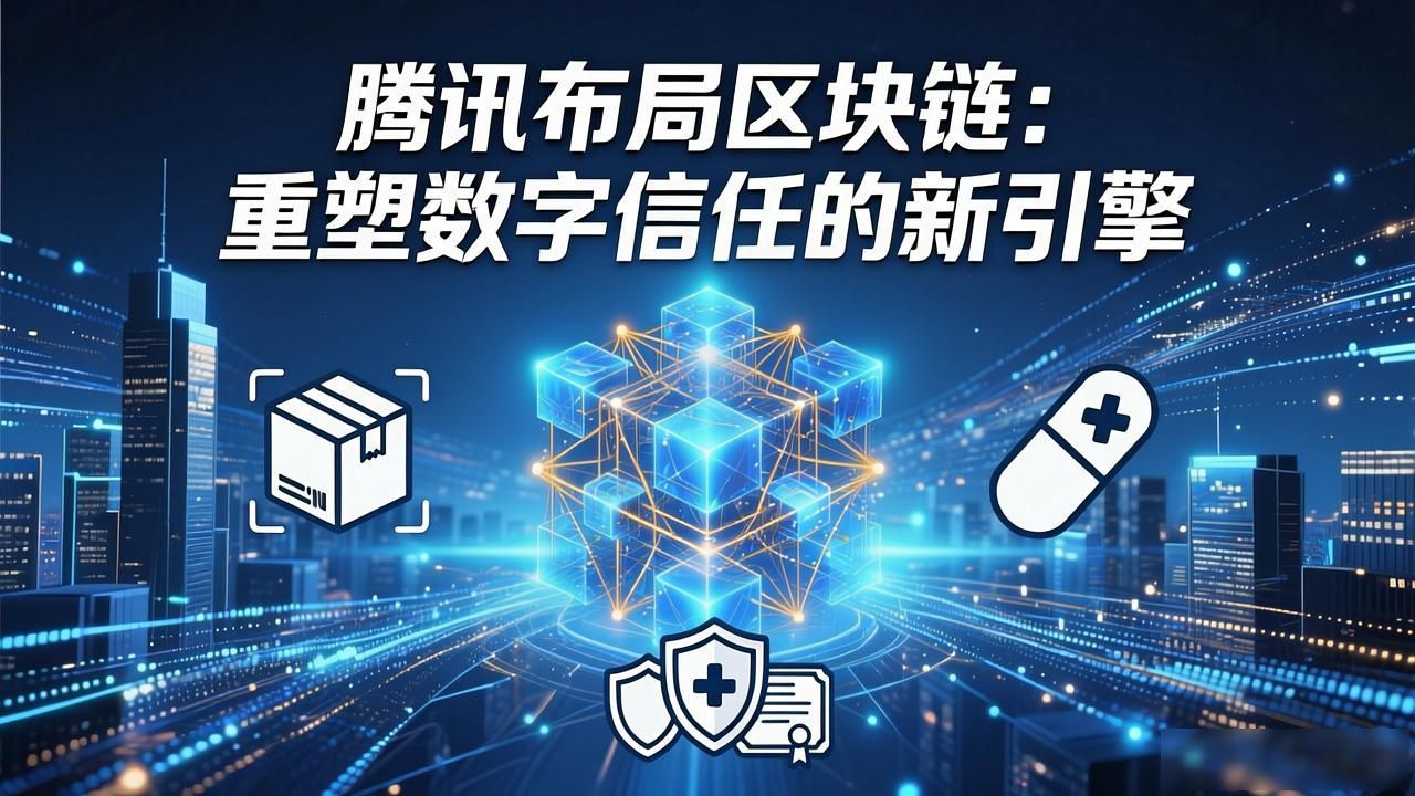 腾讯布局区块链：重塑数字信任的新引擎
