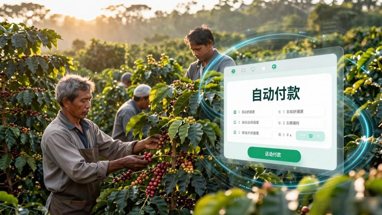 区块链溯源让每一杯咖啡都透明可信