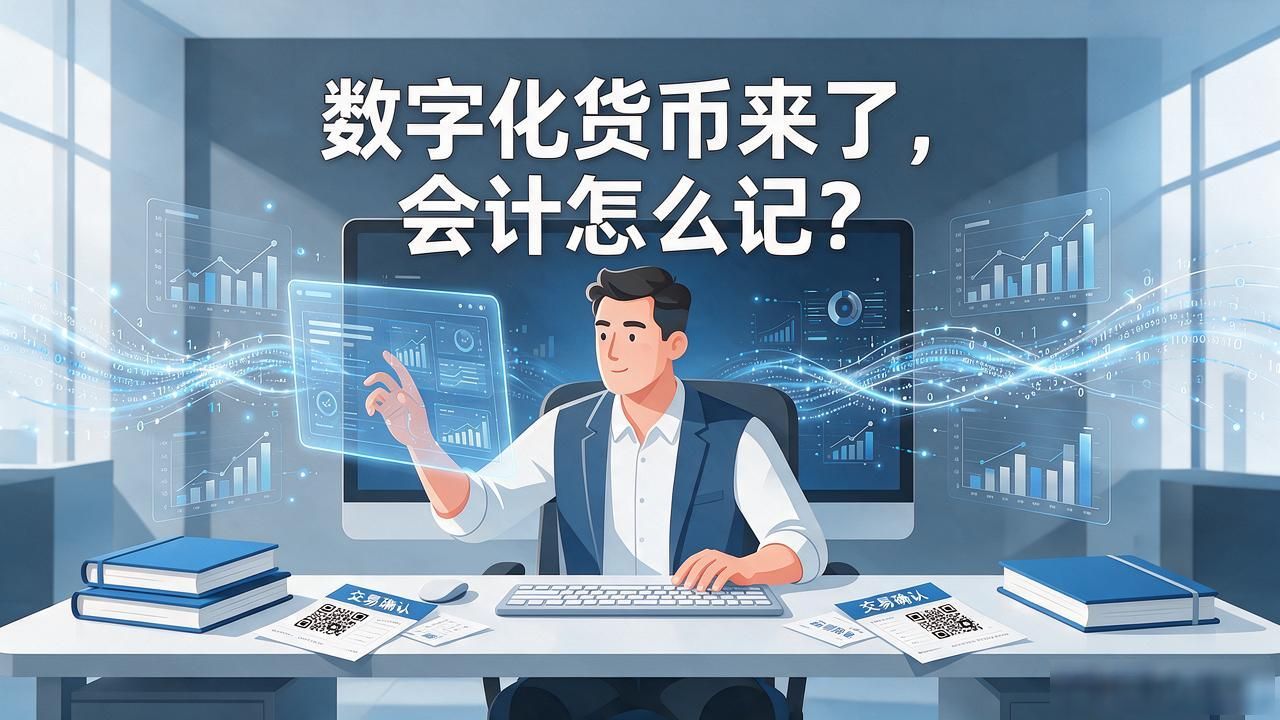 数字化货币来了，会计怎么记？一文读懂新变化