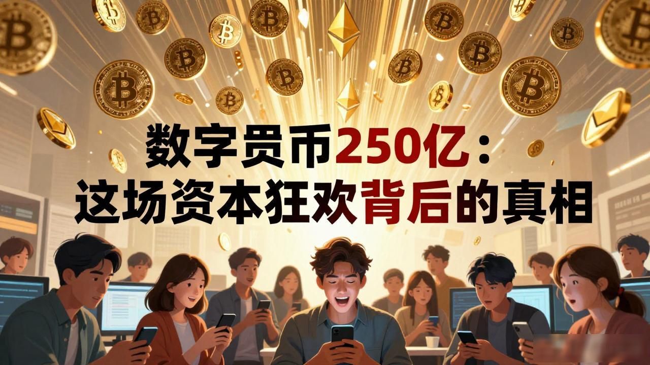 数字货币250亿：这场资本狂欢背后的真相