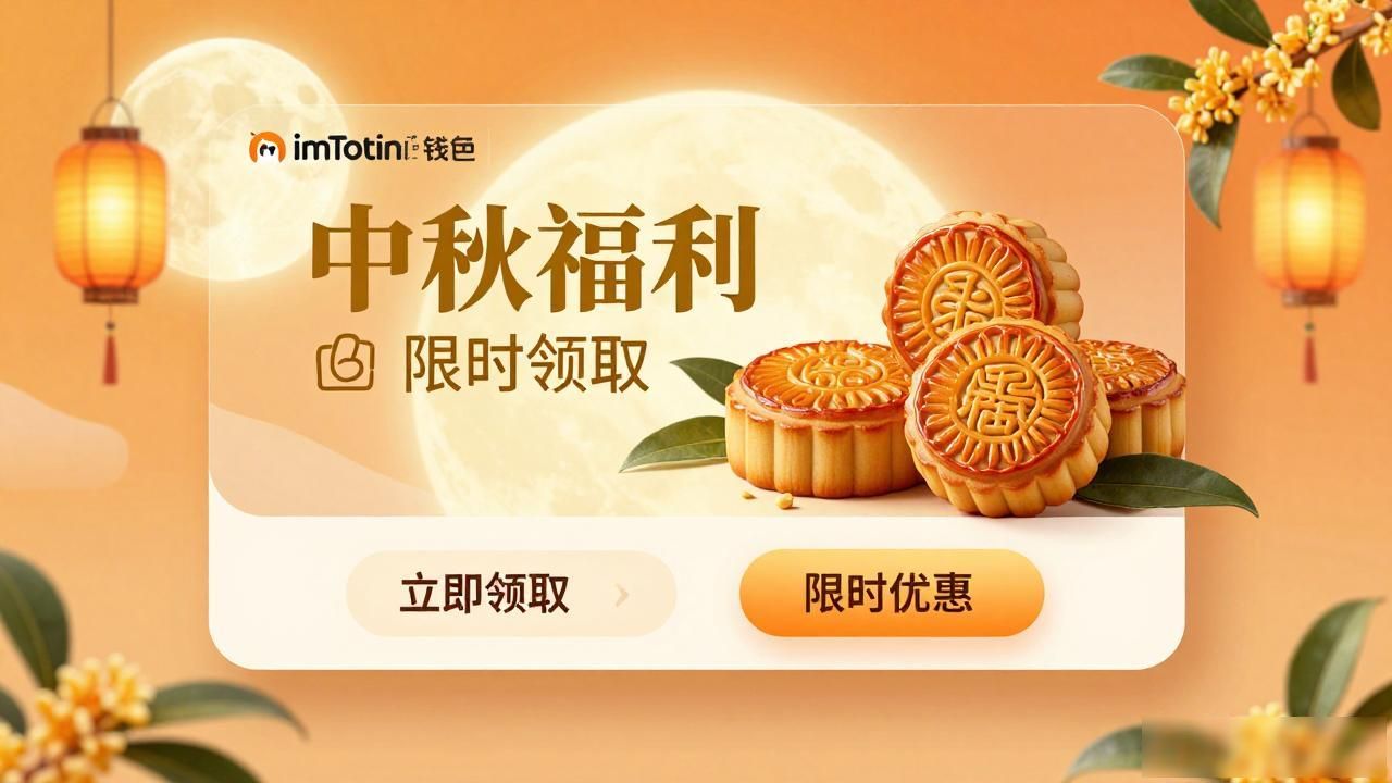 imtoken中秋月饼活动在哪？钱包福利怎么领