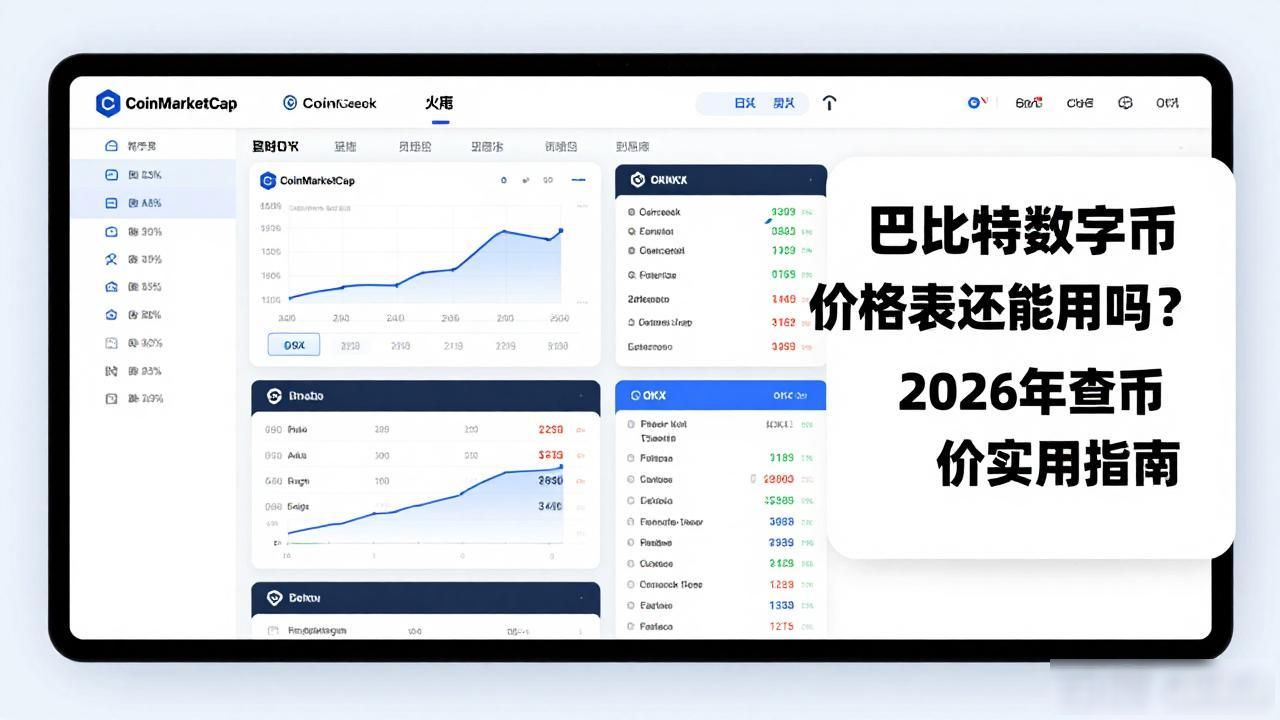 巴比特数字货币价格表还能用吗？2026年查币价实用指南