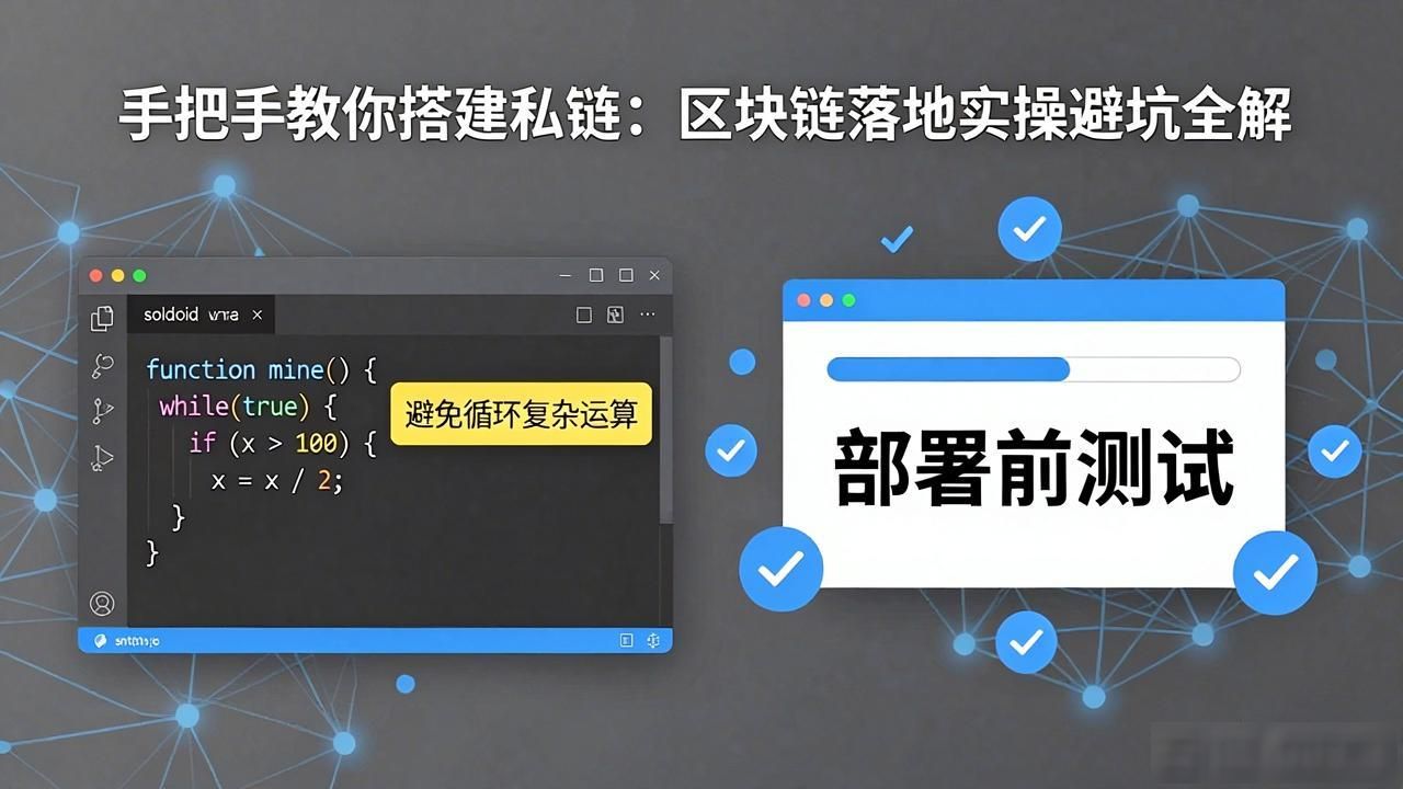 手把手教你搭建私链：区块链落地实操避坑全解
