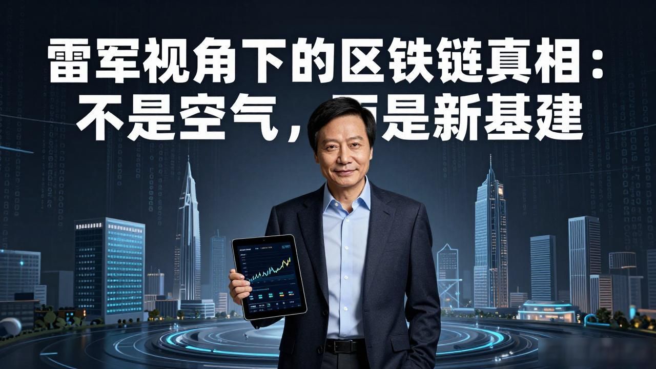 雷军视角下的区块链真相：不是空气，而是新基建