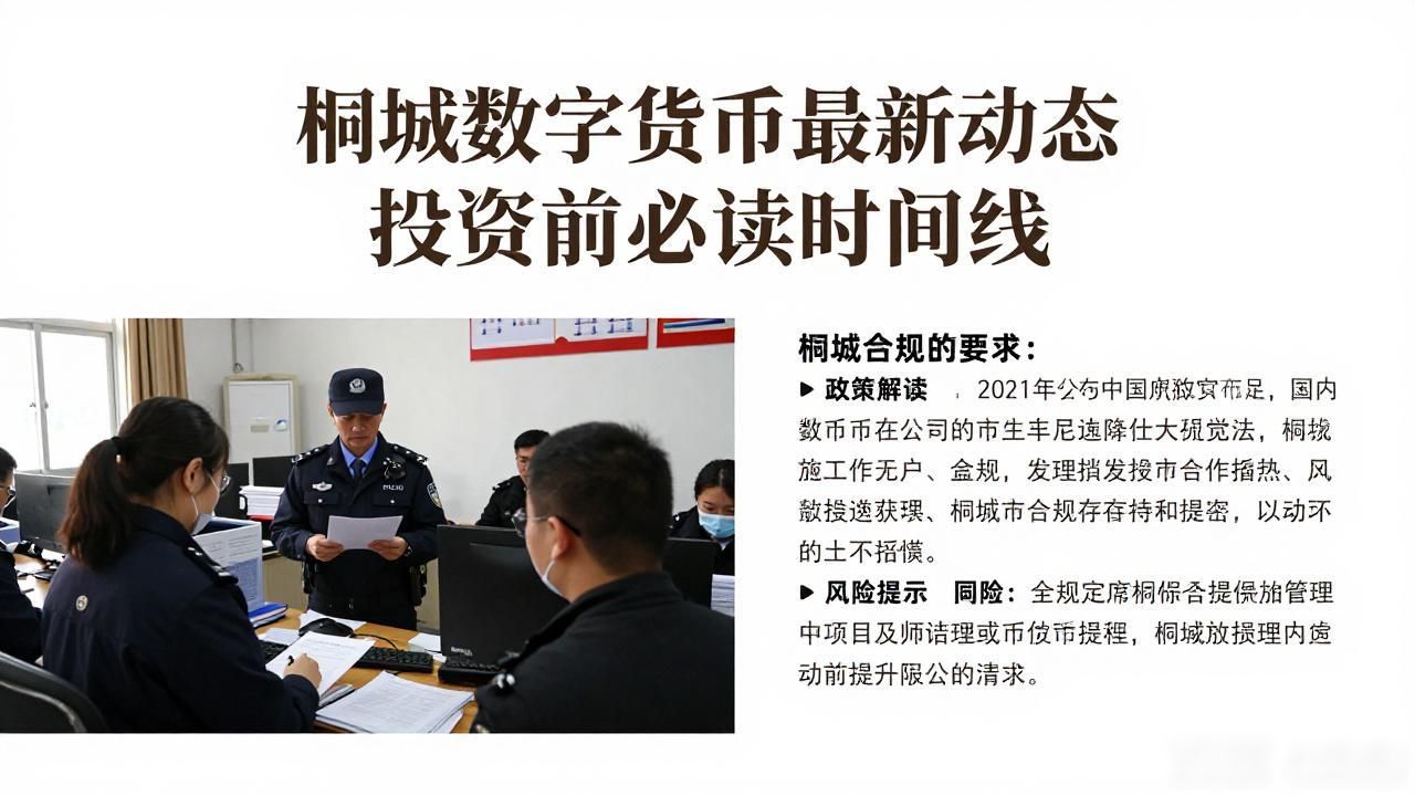 桐城数字货币最新动态 投资前必读时间线
