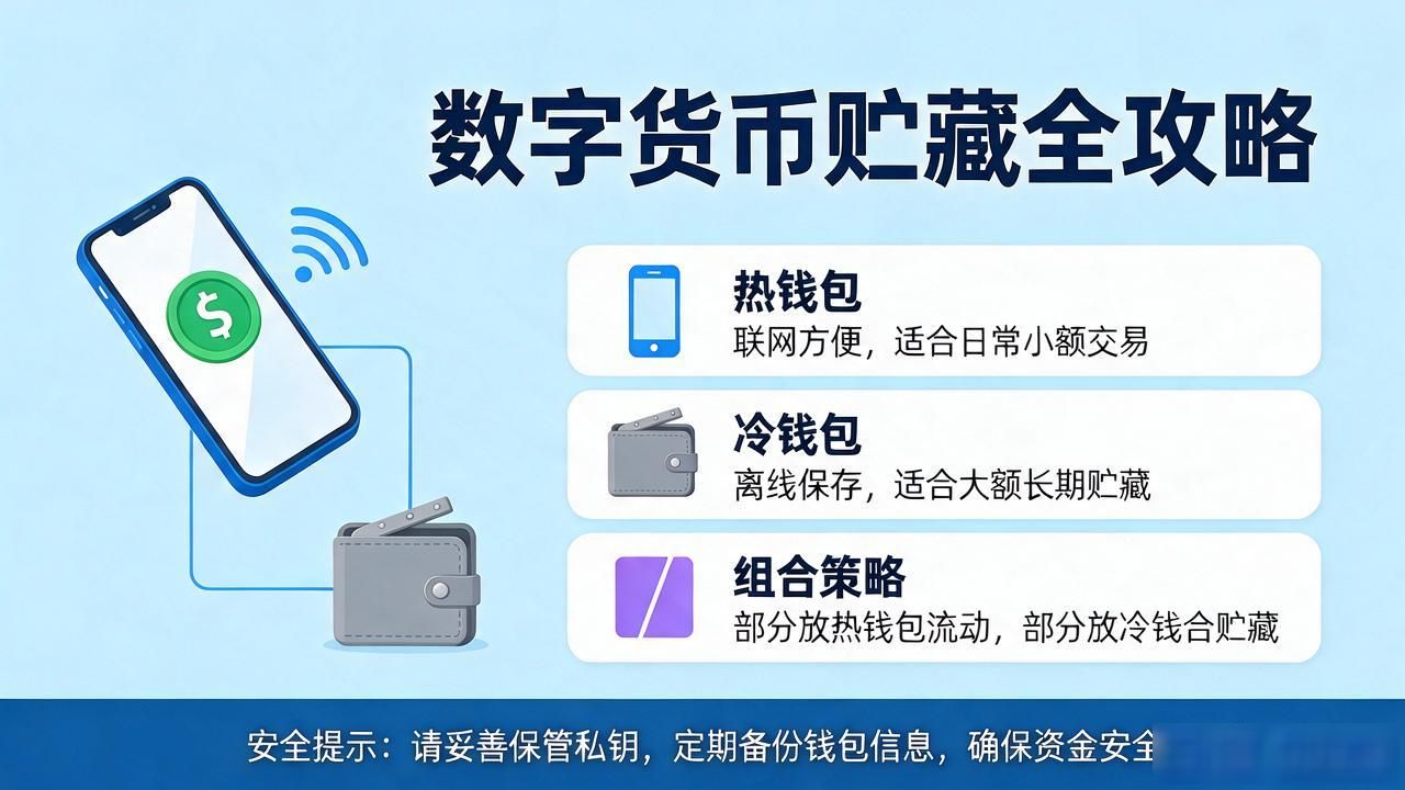 数字货币贮藏全攻略：搞懂这些不再慌