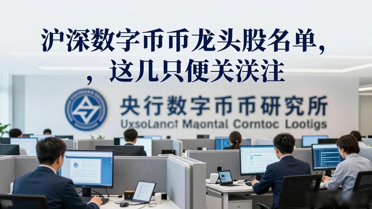 沪深数字货币龙头股名单，这几只值得关注