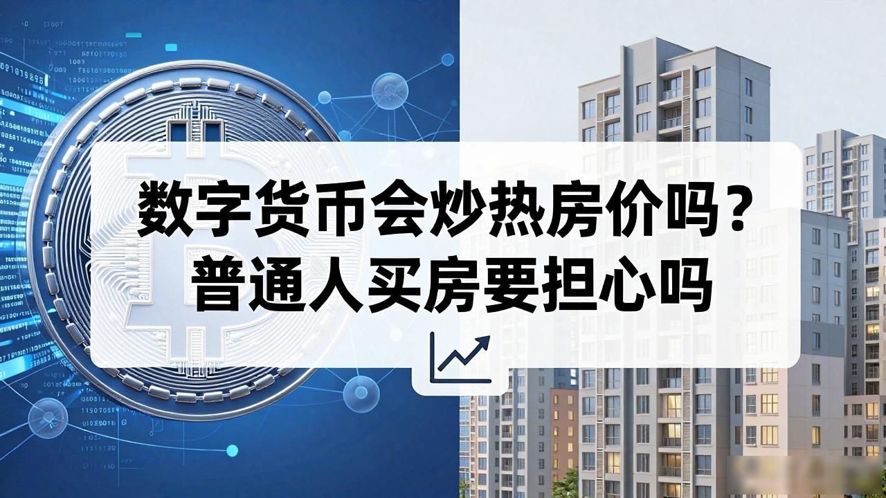 数字货币会炒热房价吗？普通人买房要担心吗