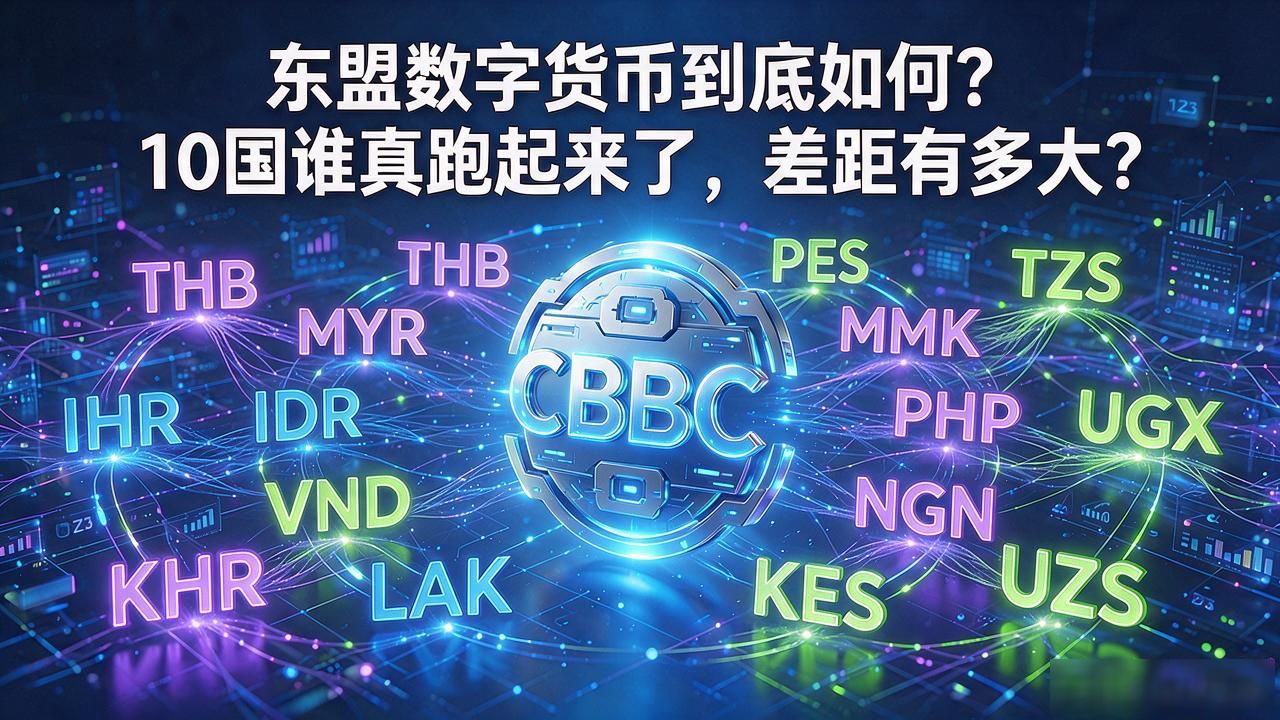 东盟数字货币到底如何？10国谁真跑起来了，差距有多大