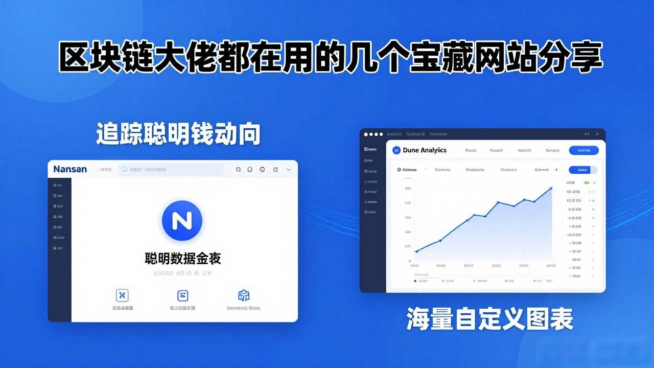 区块链大佬都在用的几个宝藏网站分享