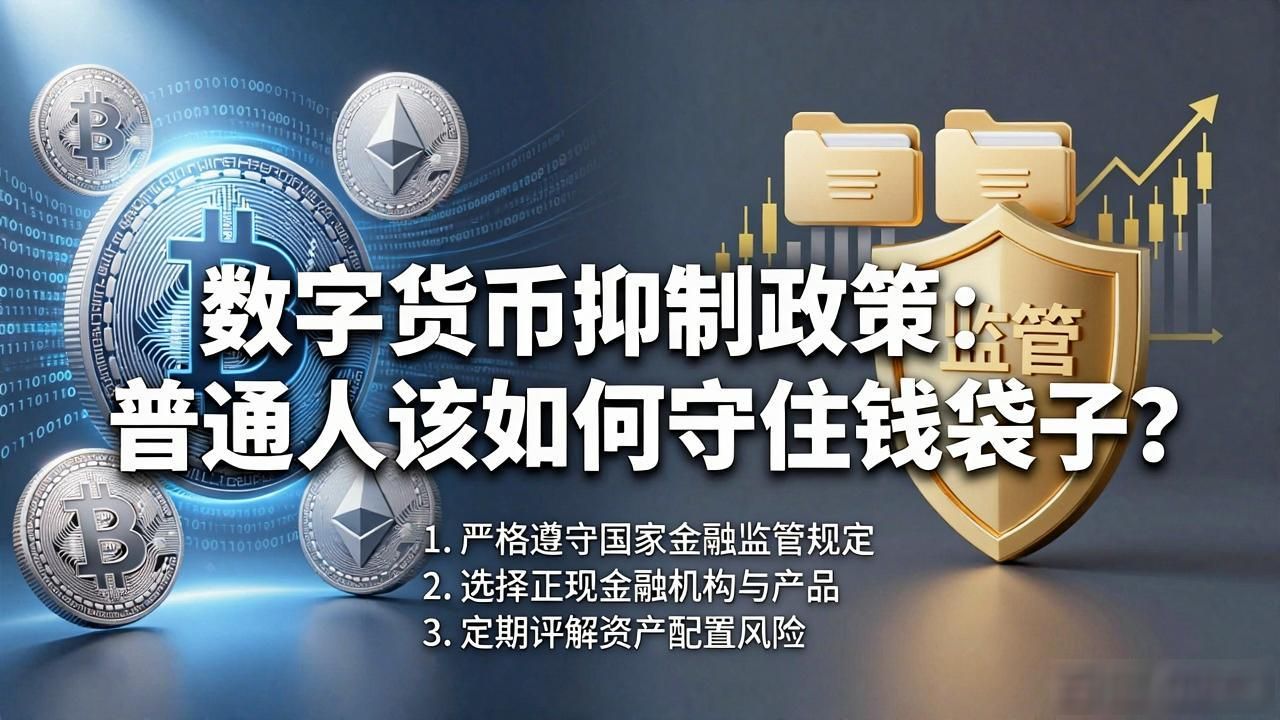 数字货币抑制政策：普通人该如何守住钱袋子？