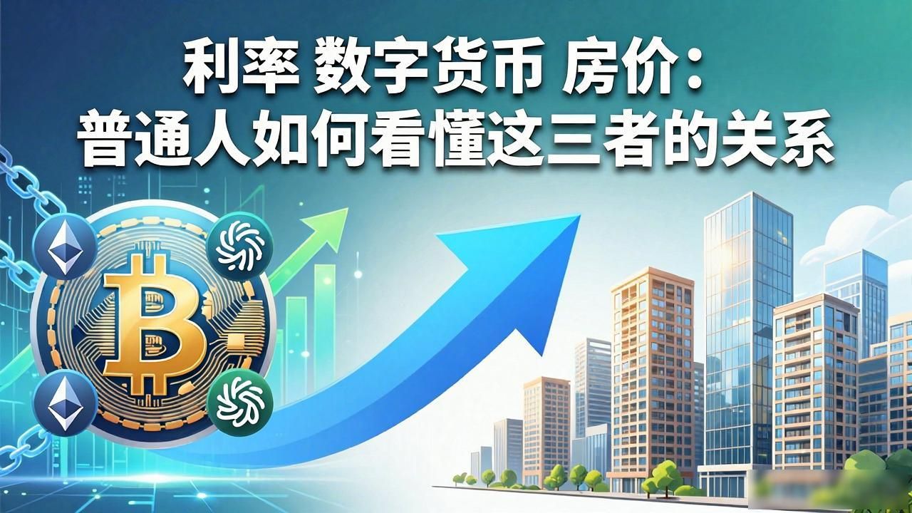 利率数字货币房价：普通人如何看懂这三者的关系