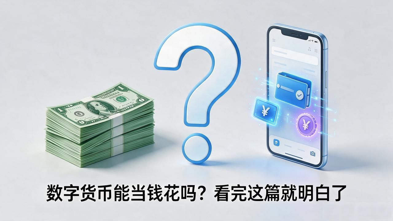 数字货币能当钱花吗？看完这篇就明白了