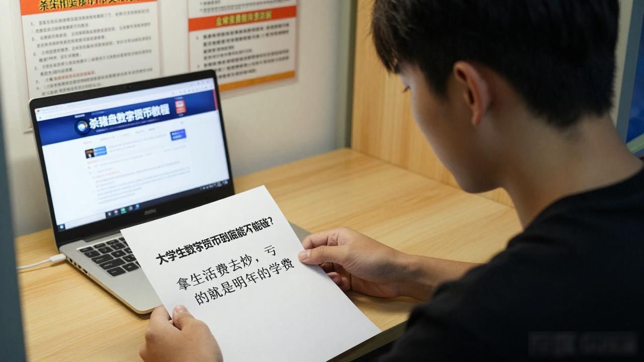 大学生数字货币到底能不能碰？拿生活费去炒，亏的就是明年的学费