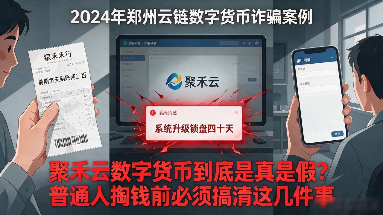 聚禾云数字货币到底是真是假？普通人掏钱前必须搞清这几件事
