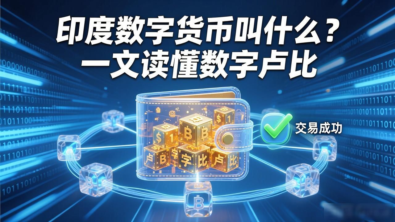 印度数字货币叫什么？一文读懂数字卢比