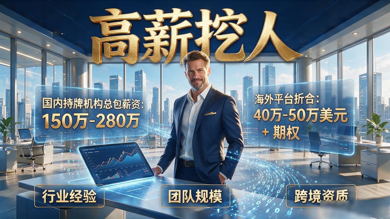 数字货币副总经理招聘，2026年哪些公司还在高薪挖人