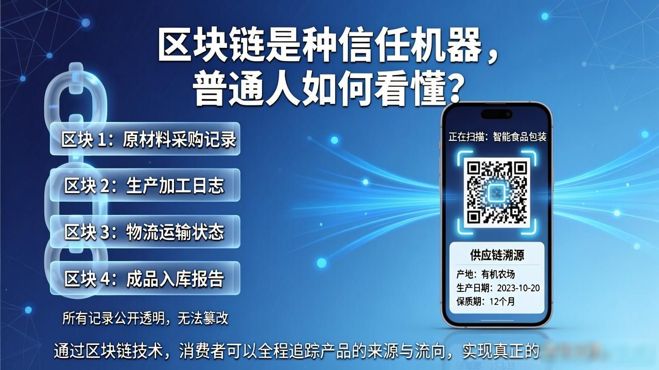 区块链是种信任机器，普通人如何看懂？