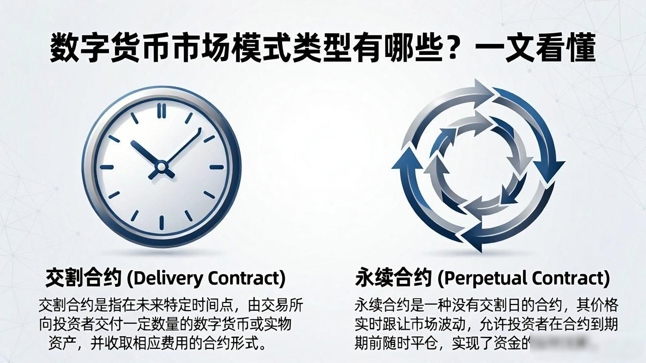 数字货币市场模式类型有哪些？一文看懂