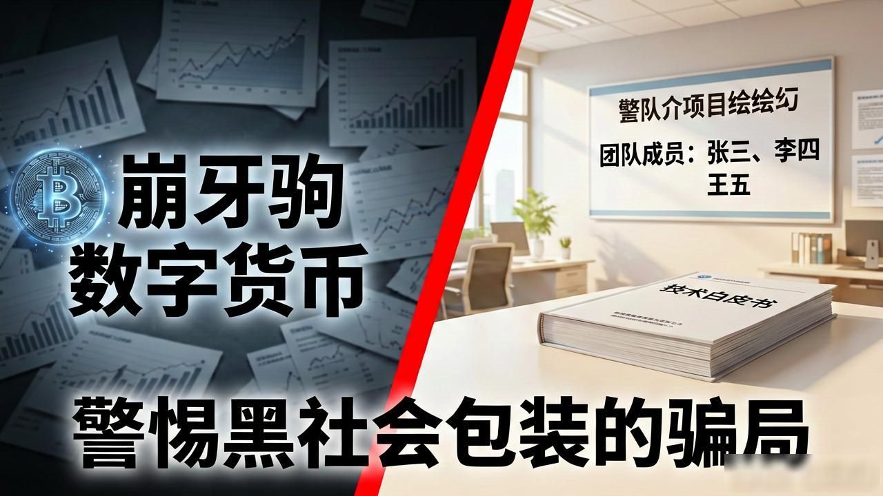 崩牙驹数字货币？警惕黑社会包装的骗局
