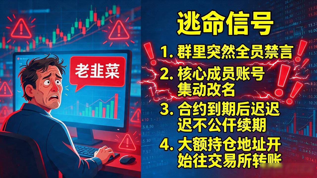 数字货币项目突然跑路怎么办？被割四次的老韭菜教你认前兆