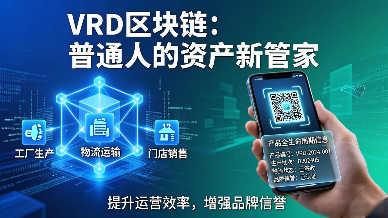 VRD区块链：普通人的资产新管家