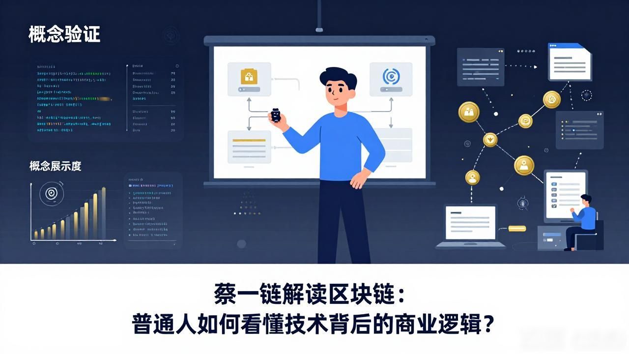 蔡一霆解读区块链：普通人如何看懂技术背后的商业逻辑？
