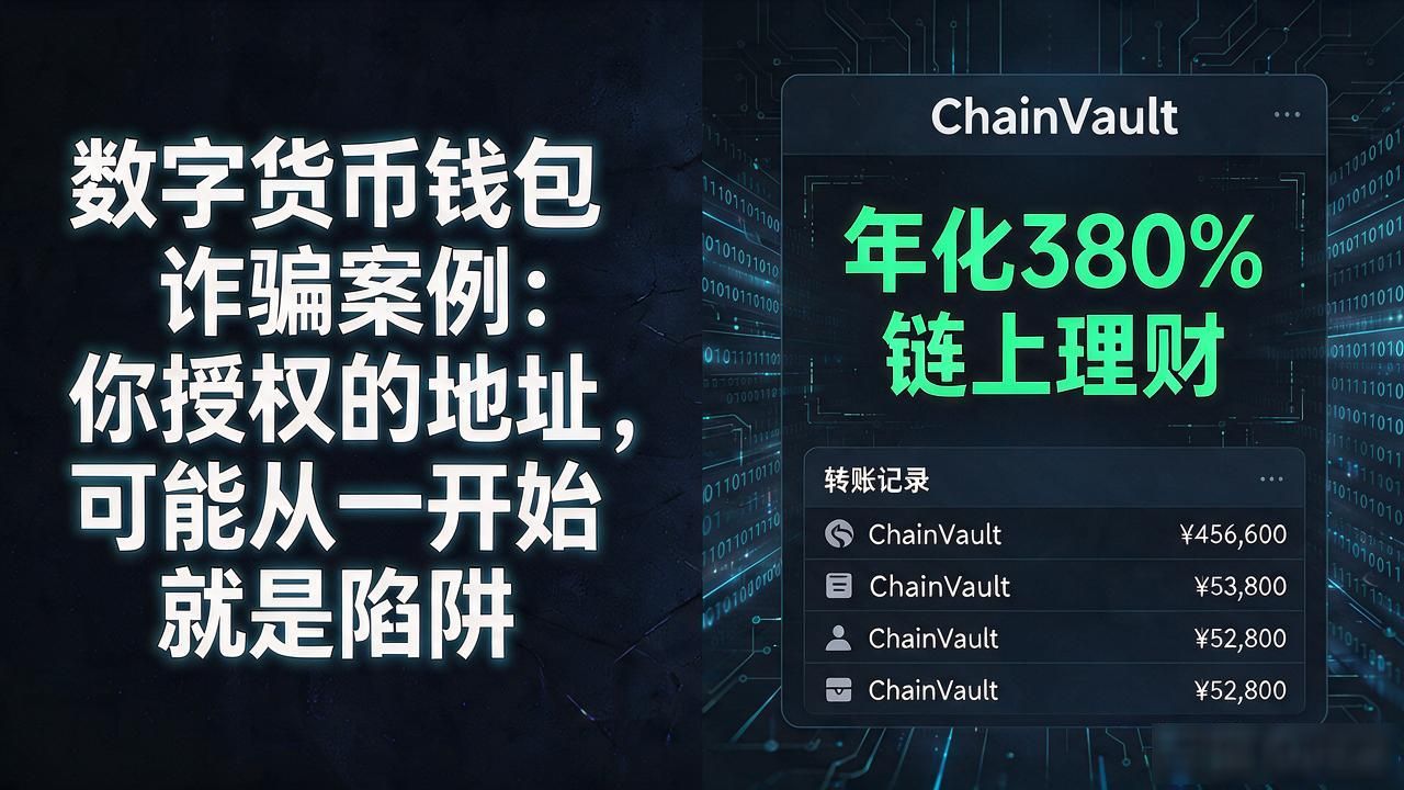 数字货币钱包诈骗案例：你授权的地址，可能从一开始就是陷阱