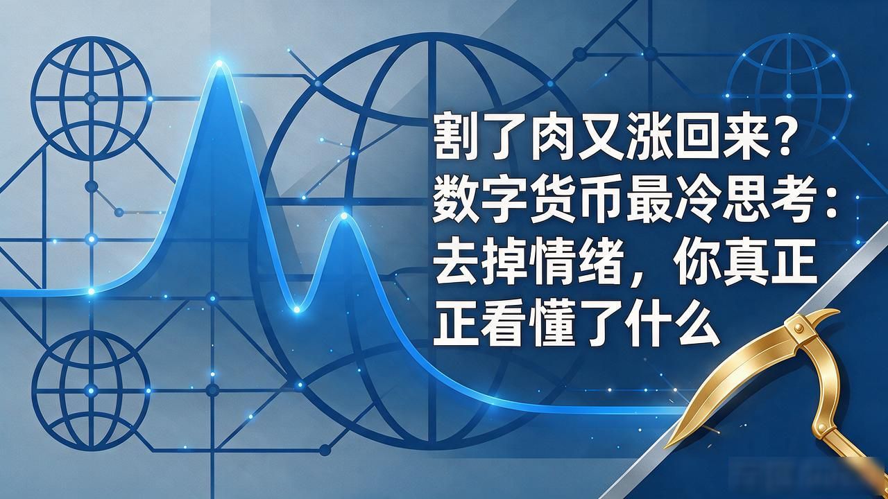 割了肉又涨回来？数字货币最冷思考：去掉情绪，你真正看懂了什么