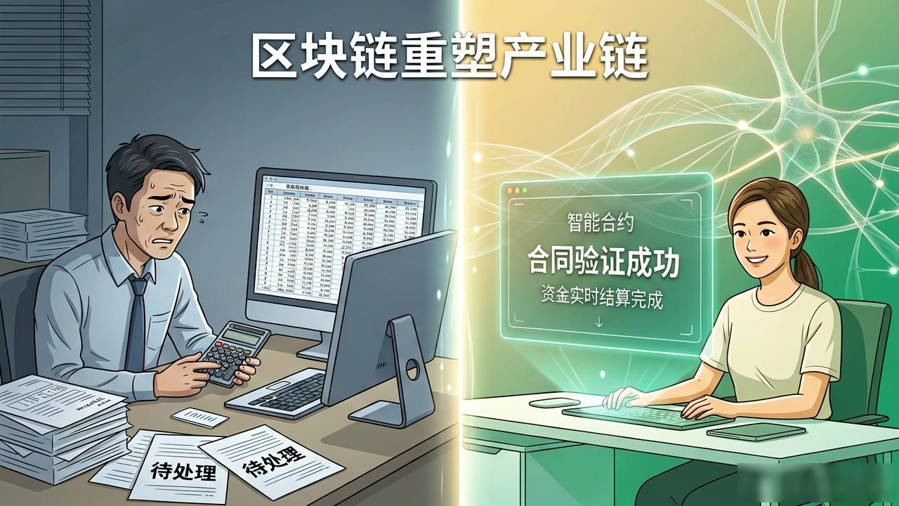 区块链如何重塑产业链管理？