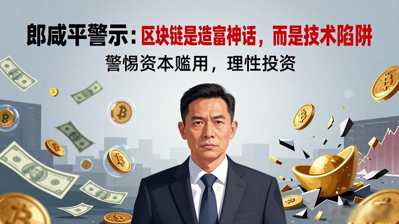 郎咸平警示：区块链不是造富神话，而是技术陷阱