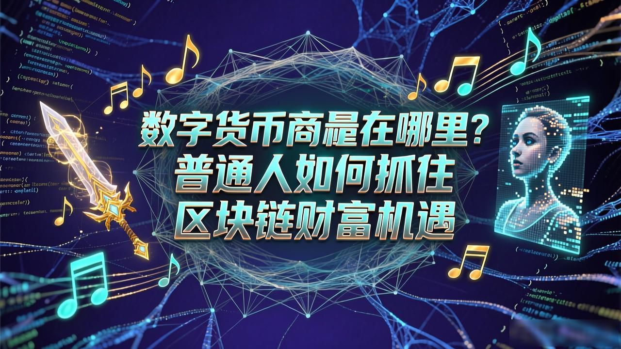 数字货币商机在哪里？普通人如何抓住区块链财富机遇