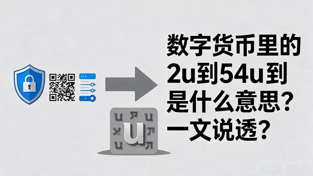 数字货币里的2u到54u到底是什么意思？一文说透