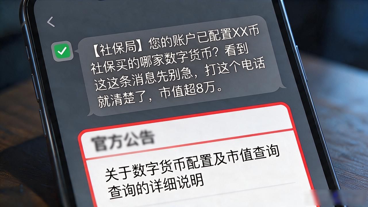 社保买的哪家数字货币？看到这条消息先别急，打这个电话就清楚了