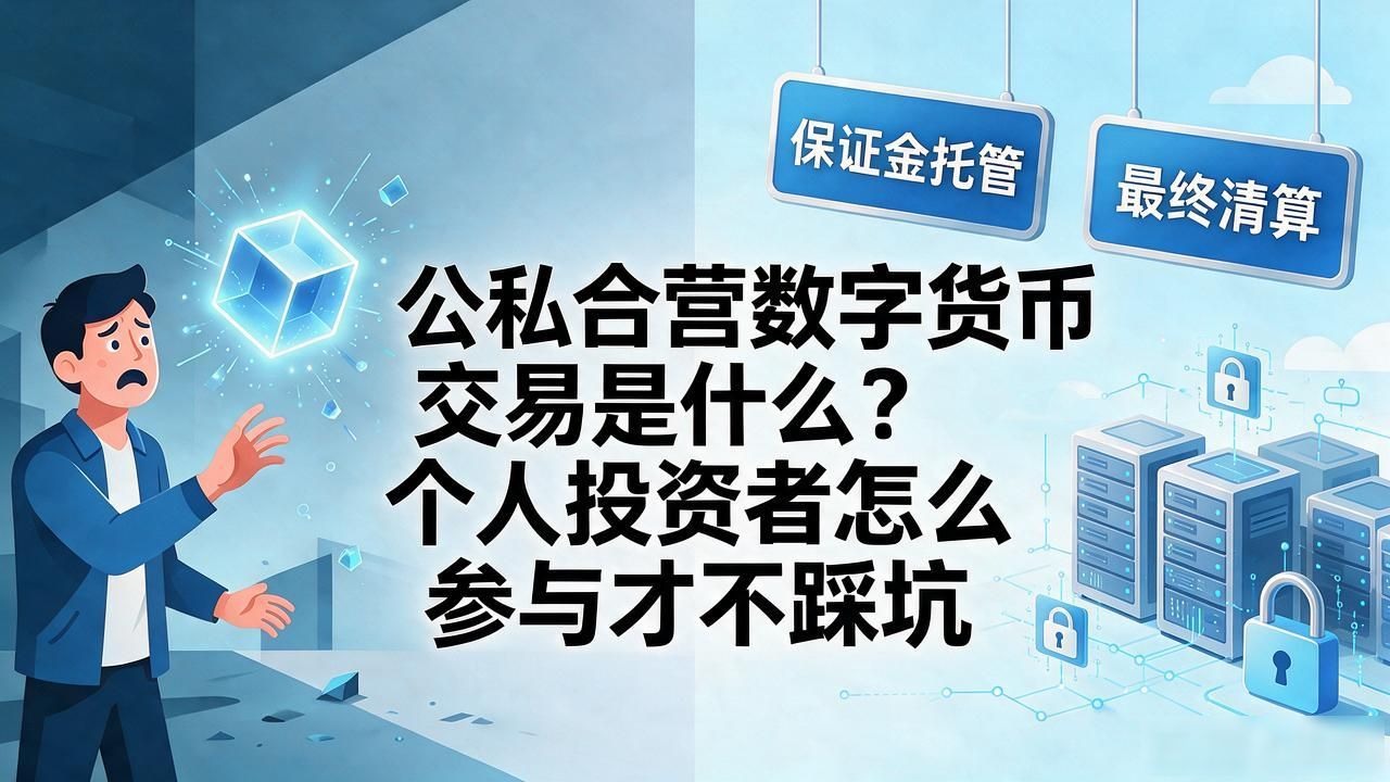公私合营数字货币交易是什么？个人投资者怎么参与才不踩坑