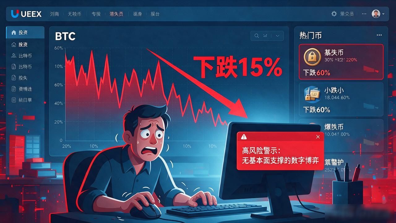 玩UEEX数字货币风险大吗？亏过钱的人说几句大实话