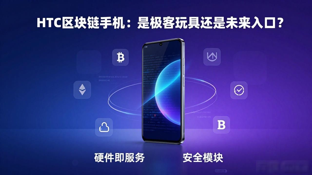 HTC区块链手机：是极客玩具还是未来入口？
