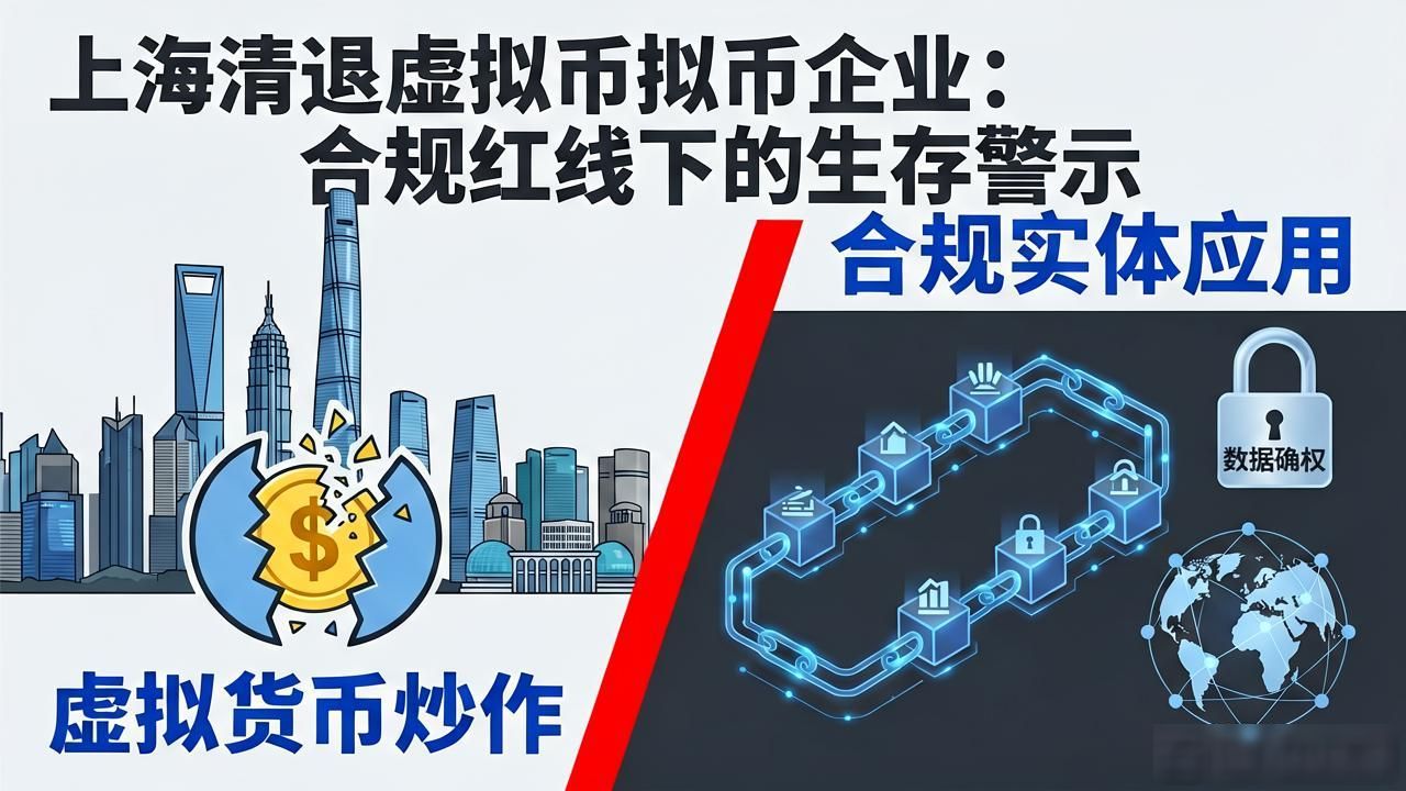 上海清退虚拟币企业：合规红线下的生存警示