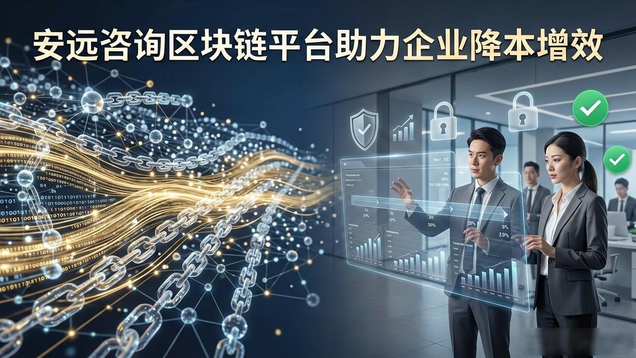 安远咨询区块链平台如何助力企业降本增效？