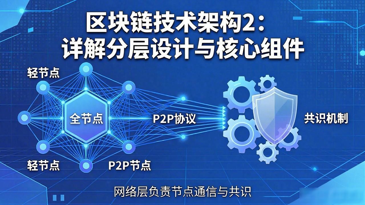 区块链技术架构2：详解分层设计与核心组件